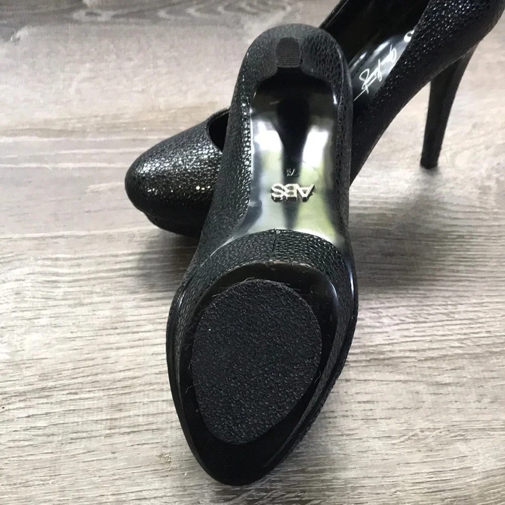 ABS Allen Schwartz leather platform pumps size 7.5